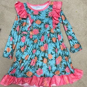 Floral swing dress